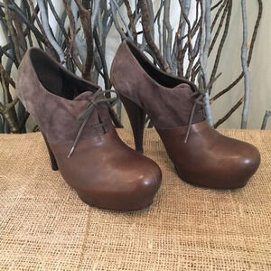 Vintage Vic Matie Platform Heeled Booties